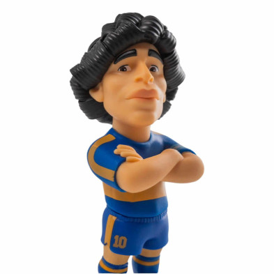 imagen 1 de figura minix maradona boca juniors 12 cm