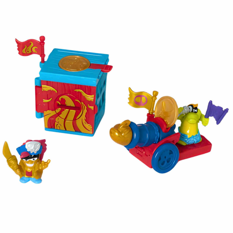 Imagen pack cofre tesoro + fortín piratix adventure pack Imagen pack cofre tesoro + fortín piratix adventure pack