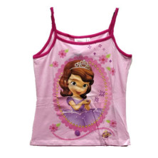 CAMISETA DE TIRANTES PRINCESA SOFIA ROSA