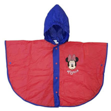 Imagen poncho impermeable pvc minnie mouse