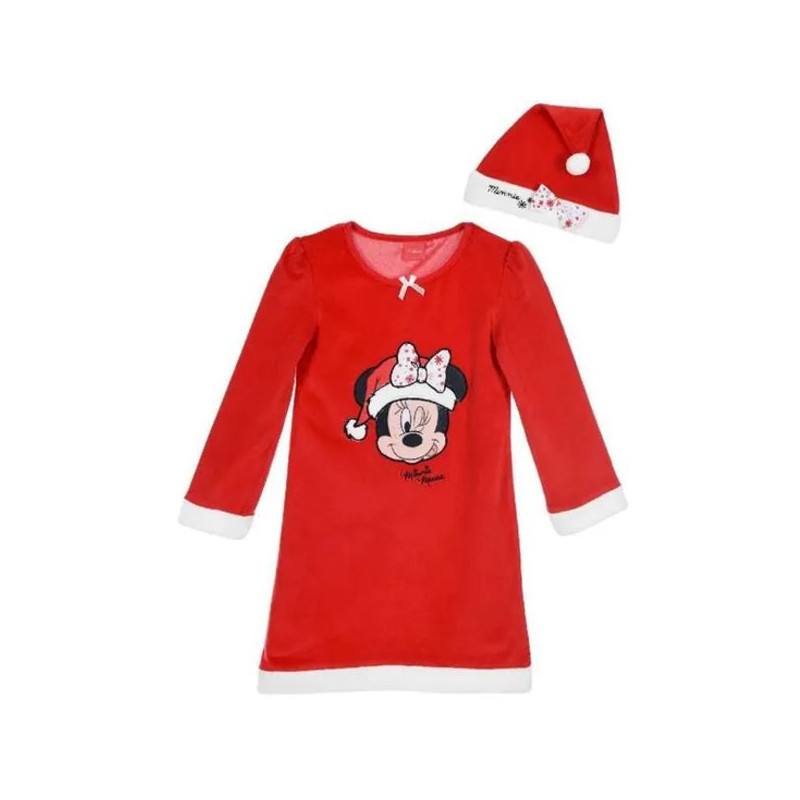 Imagen CAMISÓN ROJO Y GORRO NAVIDAD MINNIE MOUSE