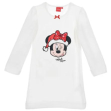 Imagen 1 de CAMISÓN BLANCO Y GORRO NAVIDAD MINNIE MOUSE