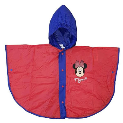 Imagen PONCHO IMPERMEABLE PVC MINNIE MOUSE Imagen PONCHO IMPERMEABLE PVC MINNIE MOUSE