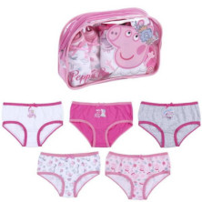 Imagen pack braguitas 5 piezas peppa pig t. 01/02