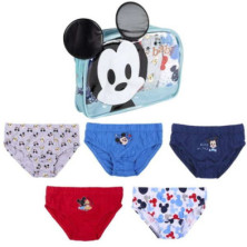 Imagen PACK CALZONCILLOS 5 PIEZAS MICKEY MOUSE T. 03/04