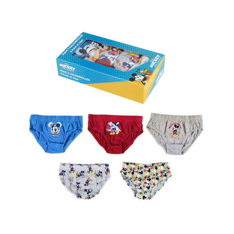 Imagen PACK CALZONCILLOS 5 PIEZAS MICKEY MOUSE T. 05/06 Imagen PACK CALZONCILLOS 5 PIEZAS MICKEY MOUSE T. 05/06