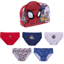 Imagen PACK CALZONCILLOS 5 PIEZAS SPIDERMAN T. 02/03