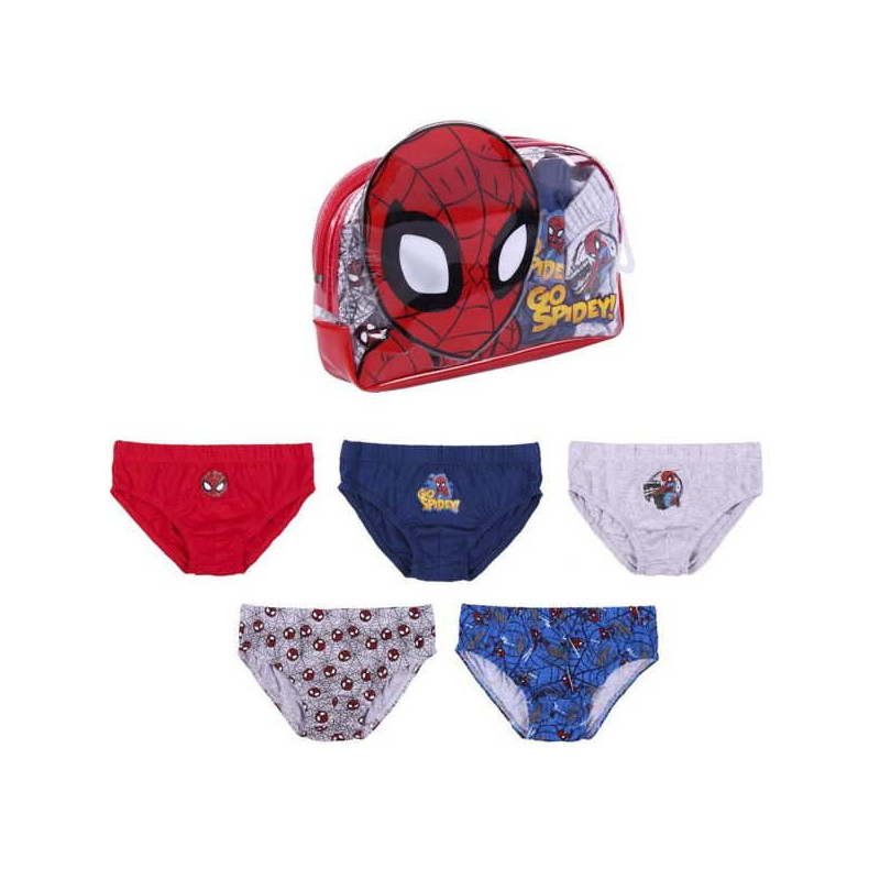 Imagen PACK CALZONCILLOS 5 PIEZAS SPIDERMAN T. 02/03