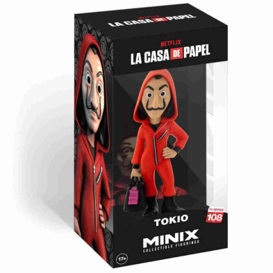 imagen 4 de figura minix tokio la casa de papel 12 cm