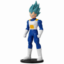 imagen 2 de figura super saiyan azul vegeta dragon ball flash