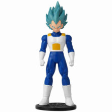 imagen 3 de figura super saiyan azul vegeta dragon ball flash