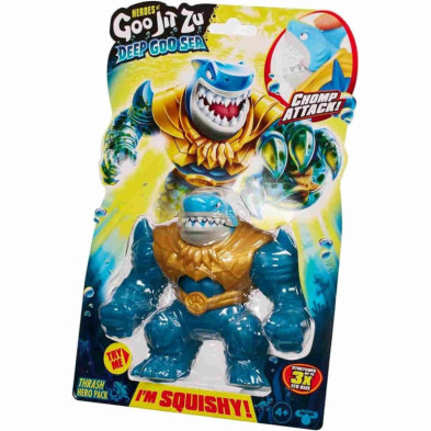 imagen 1 de figura trash goo jit zu heroes deep goo sea bandai