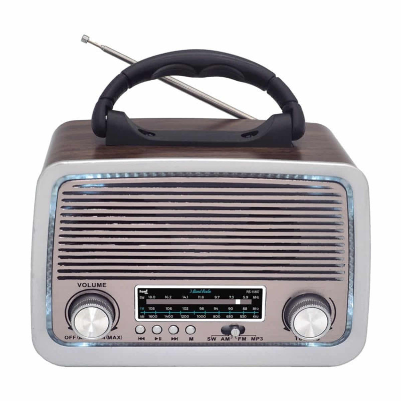 Imagen radio vintage colección madera 3 bandas sami Imagen radio vintage colección madera 3 bandas sami