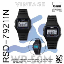 imagen 1 de reloj vintage lcd