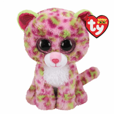 Imagen peluche beanie boos leopardo lainey 15cm ty