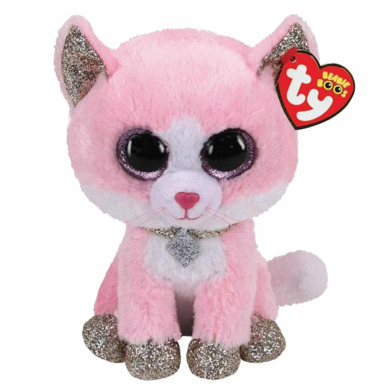 Imagen peluche beanie boos gato fiona ty 24cm