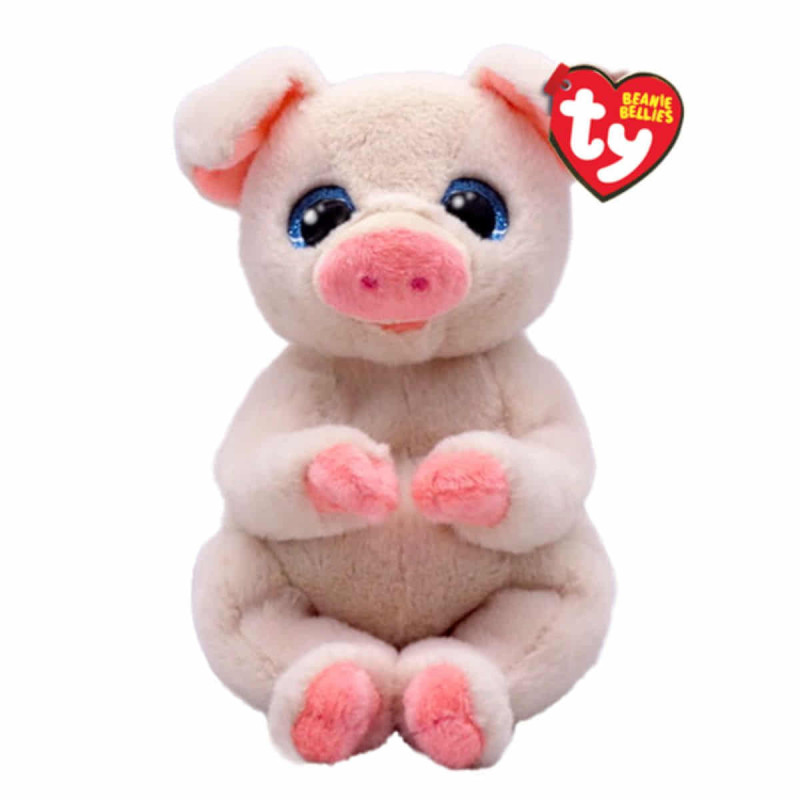 Imagen peluche beanie bellies cerdo penelope 15cm ty