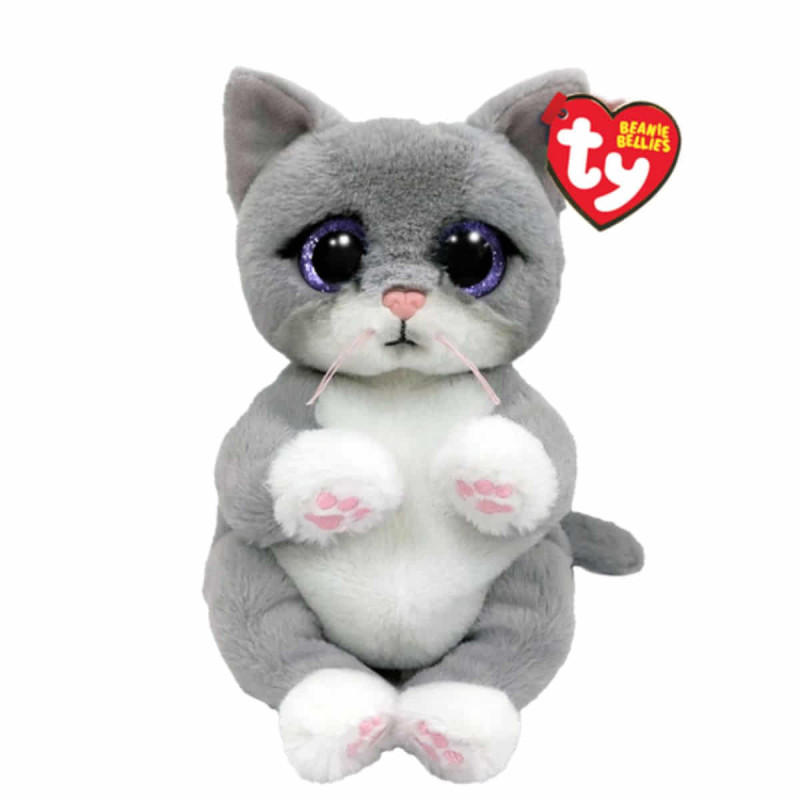 Imagen peluche beanie bellies gato morgan 15cm ty