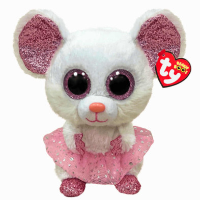 Imagen peluche beanie boos ratón nina 24cm ty Imagen peluche beanie boos ratón nina 24cm ty