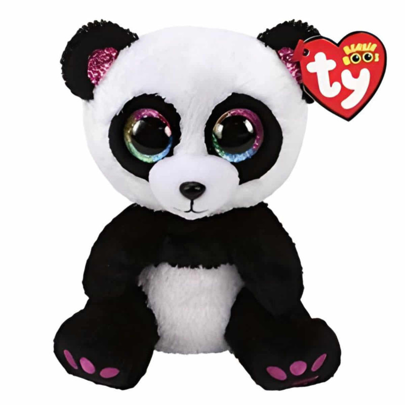 Imagen peluche beanie boos panda paris 24cm ty