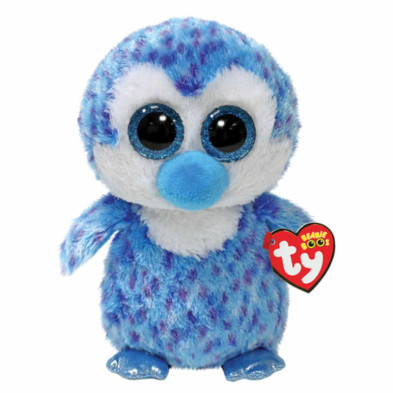Imagen peluche beanie boos pinguino tony azul 15cm ty Imagen peluche beanie boos pinguino tony azul 15cm ty