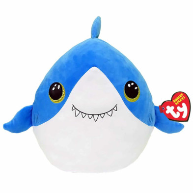 Imagen peluche squish tiburón finsley 30cm ty Imagen peluche squish tiburón finsley 30cm ty