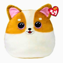 Imagen peluche squish perro tanner 25cm ty