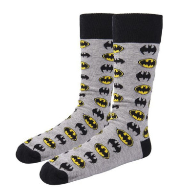 imagen 1 de calcetines batman 3 piezas talla única 40-46 box