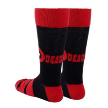 imagen 3 de calcetines deadpool 3 piezas talla única 40-46 box