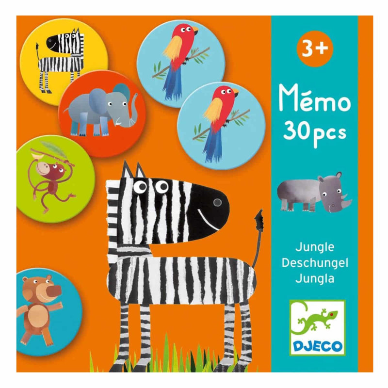 Imagen juego educativo memo jungla djeco Imagen juego educativo memo jungla djeco