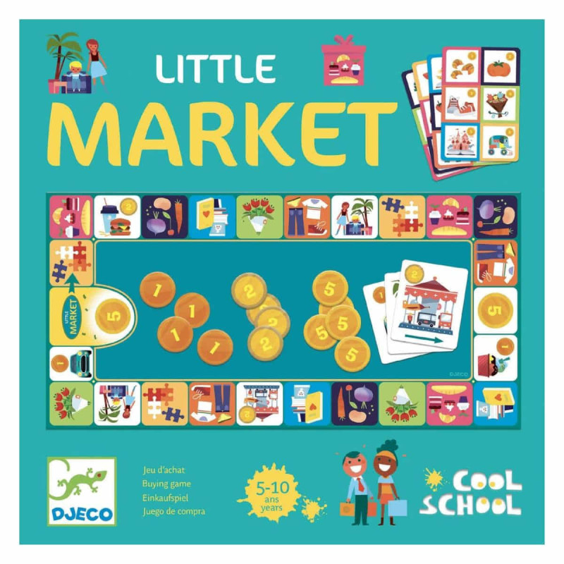 Imagen juego cool school little market djeco Imagen juego cool school little market djeco