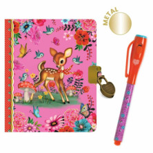 Imagen cuaderno secreto fiona + rotulador mágico djeco