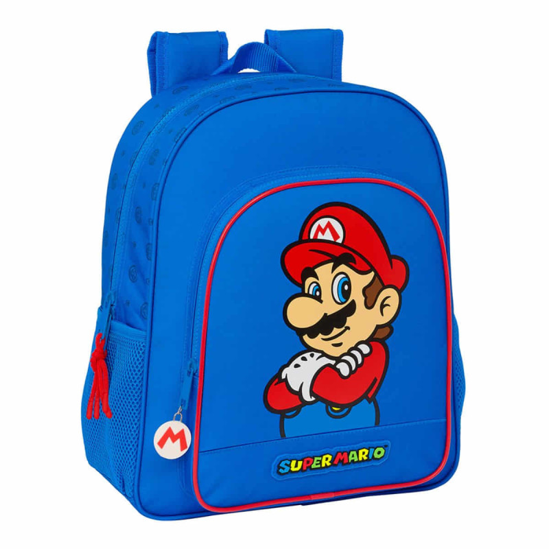 Imagen mochila super mario play 38cm adaptable Imagen mochila super mario play 38cm adaptable