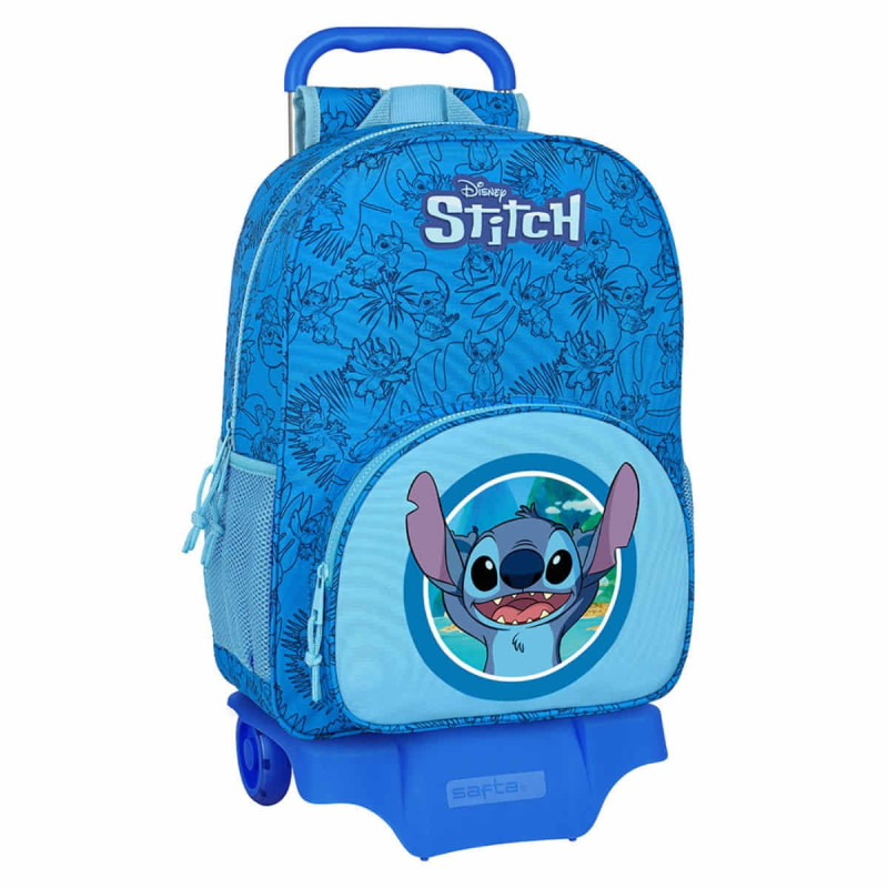 Imagen mochila con carro stitch disney 42cm Imagen mochila con carro stitch disney 42cm