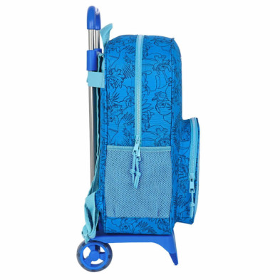 imagen 2 de mochila con carro stitch disney 42cm