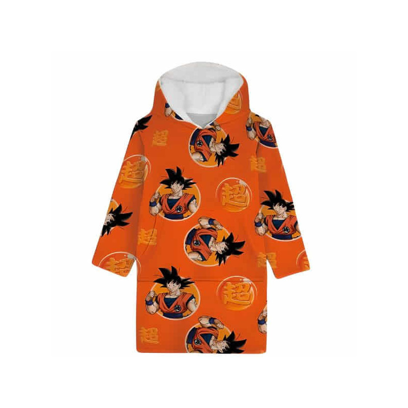 Imagen sudadera poncho infantil dragon ball 7-14 años