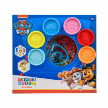 Imagen set manualidades paw patrol plastilina y moldes