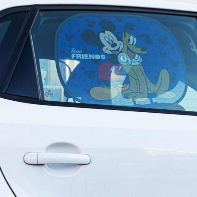 imagen 2 de pack 2 parasol mickey & pluto 44x35cm