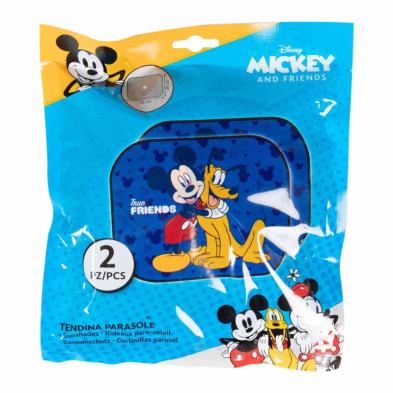 imagen 4 de pack 2 parasol mickey & pluto 44x35cm