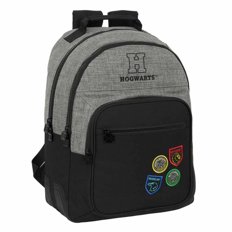 Imagen mochila doble harry potter hogwarts 43cm adaptable Imagen mochila doble harry potter hogwarts 43cm adaptable