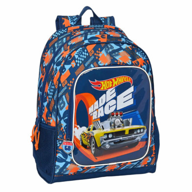 Imagen mochila adaptable hot wheels speed club 42cm