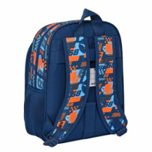 imagen 1 de mochila adaptable hot wheels speed club 33cm