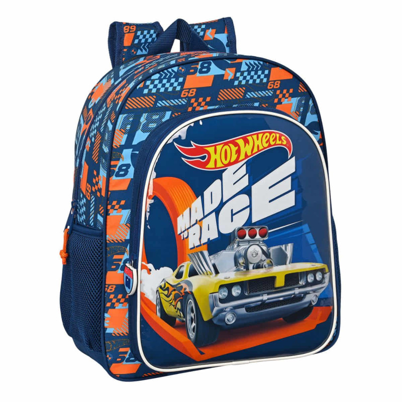 Imagen mochila adaptable hot wheels speed club 38cm Imagen mochila adaptable hot wheels speed club 38cm