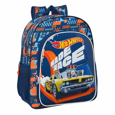 Imagen mochila adaptable hot wheels speed club 38cm