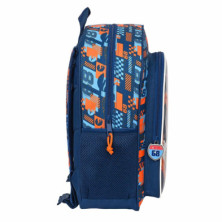 imagen 2 de mochila adaptable hot wheels speed club 38cm