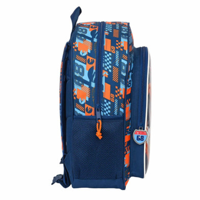 imagen 2 de mochila adaptable hot wheels speed club 38cm