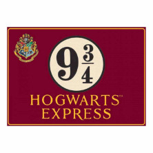 HARRY POTTER PLACA HOGWART EXPRESSO 9 3/4
