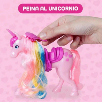imagen 4 de muñeca con unicornio kookyloos rainbow unicorn