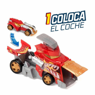 imagen 3 de camión lanzador t-racers fire launcher truck