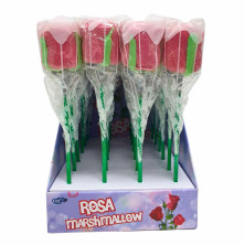 MARSHMALLOW RED ROSE 30GRS CAIXA 24 U